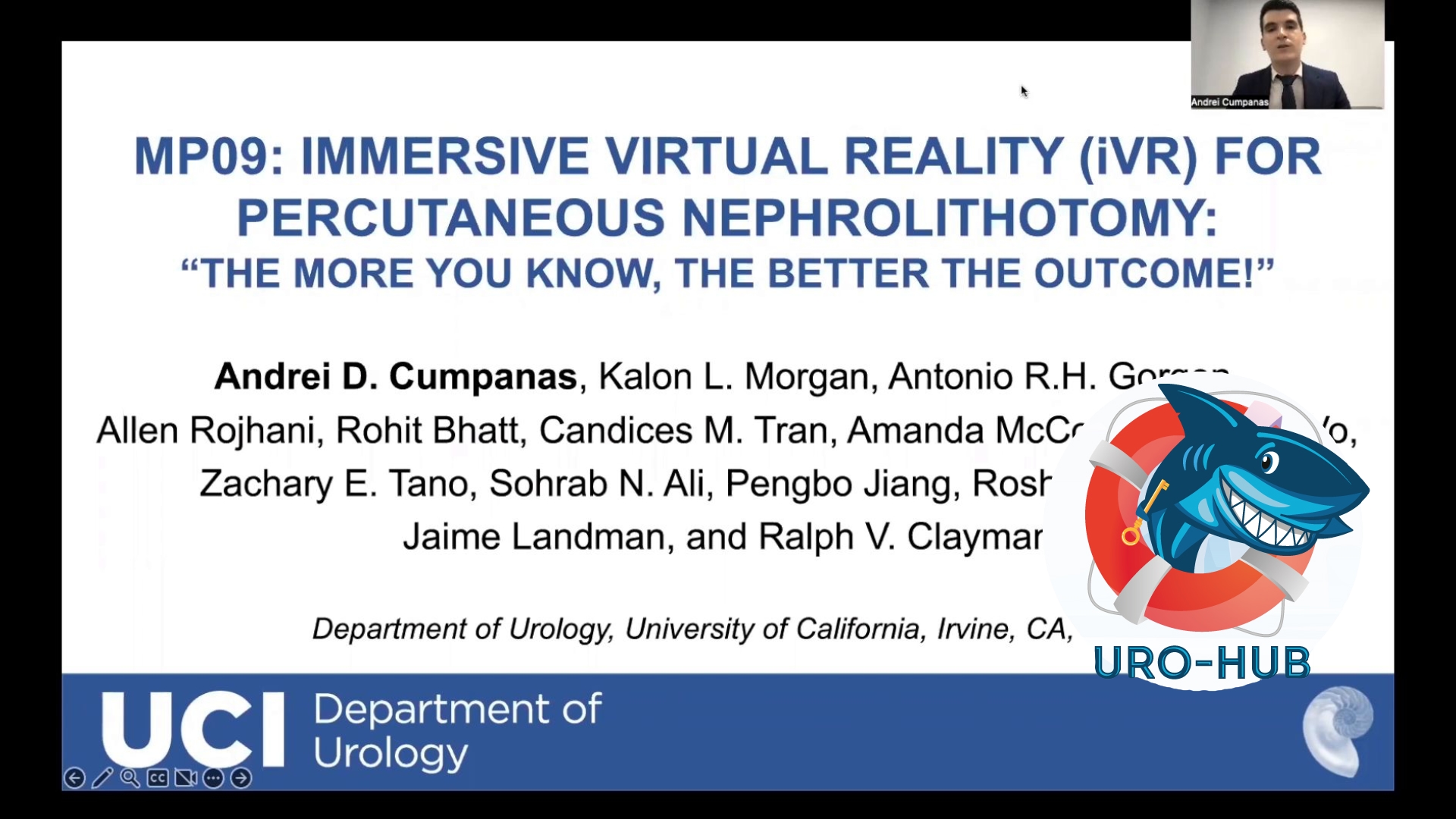 Иммерсивная виртуальная реальность (iVR) для чрескожной нефролитотомии: «Чем больше знаете, тем лучше результат!»