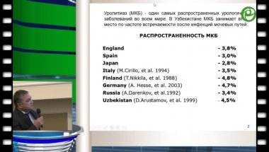 Акилов Ф.А. - Наш опыт перкутанной нефролитотрипсии при коралловидных и множественных камнях почек