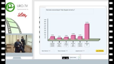 2-й клинический случай: пациент, страдающий симптомами нижних мочевых путей на фоне гиперплазии простаты, с сопутствующим хроническим простатитом, гипогонадизмом и эректильной дисфункцией