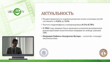 Доброседов Д.А. - Наш опыт изучения гидронефроза у детей лапароскопическим методом