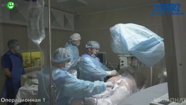 Мазуренко Д.А. - Мини-перкутанная нефролитотрипсия слева