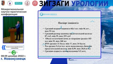 Яловегин А.Д. - Первый опыт применения биполярной энуклеации аденомы предстательной железы в условиях частного медицинского центра «‎Гранд Медика‎»‎
