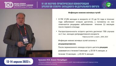 Кузьмин И.В. - Лечение ИНМП. Персонифицированный подход в эпоху антибиотикорезистентности