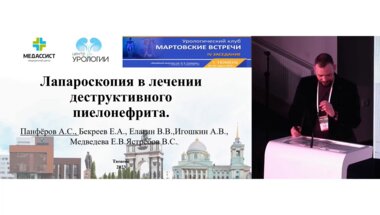 Панфёров А.С. - Лапароскопия в лечении деструктивного пиелонефрита