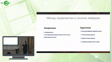 Рева С.А. - Лечение лимфогенных осложнений после хирургических вмешательств на органах таза