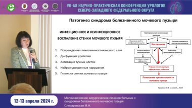 Слесаревская М.Н. - Малоинвазивное хирургическое лечение больных с синдромом болезненного мочевого пузыря