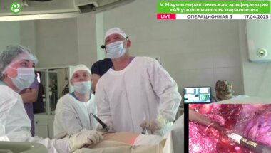 Новиков А.Б. - Лапароскопическая резекция правой почки (3 опухоли)