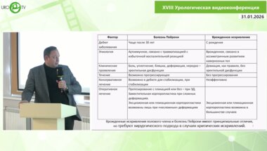 Стрелков А.Н. - Хирургическое лечение искривлений полового члена- корпоропластика в модификации Lemberger