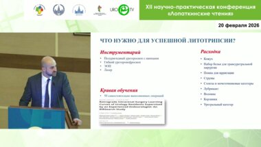 Камалов Д.М. - Современная лазерная литотрипсия. Эффективность и безопасность