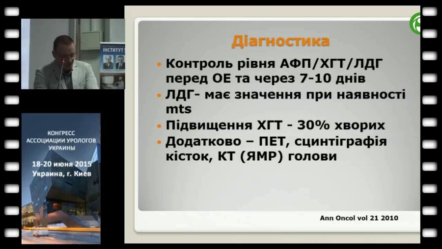 Возиванов С.О. - Современные методы лечения больных семиномой яичка
