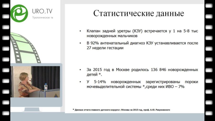 Меновщикова Л.Б. - Диагностика и лечение детей раннего возраста с клапаном задней уретры