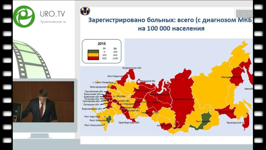 Просянников М.Ю. - Мочекаменная болезнь в 21 веке. Комплексный анализ эпидемиологии мочекаменной болезни в РФ.