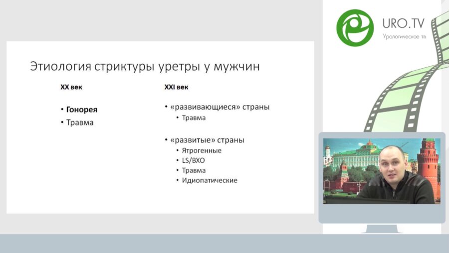 Час с ведущим урологом: Эволюция методов лечения стриктур уретры