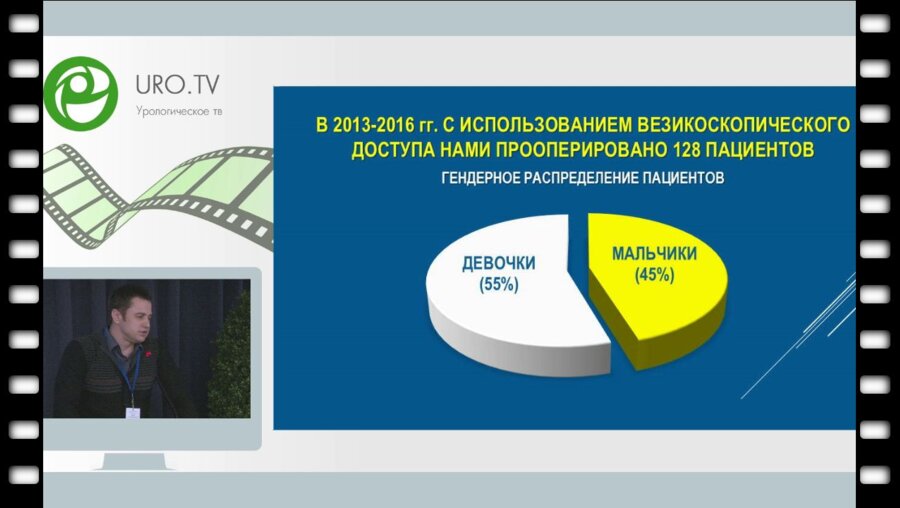 Пирогов А.В. - Опыт использования везикоскопического доступа для реимплантации мочеточника и дивертикулэктомии у детей