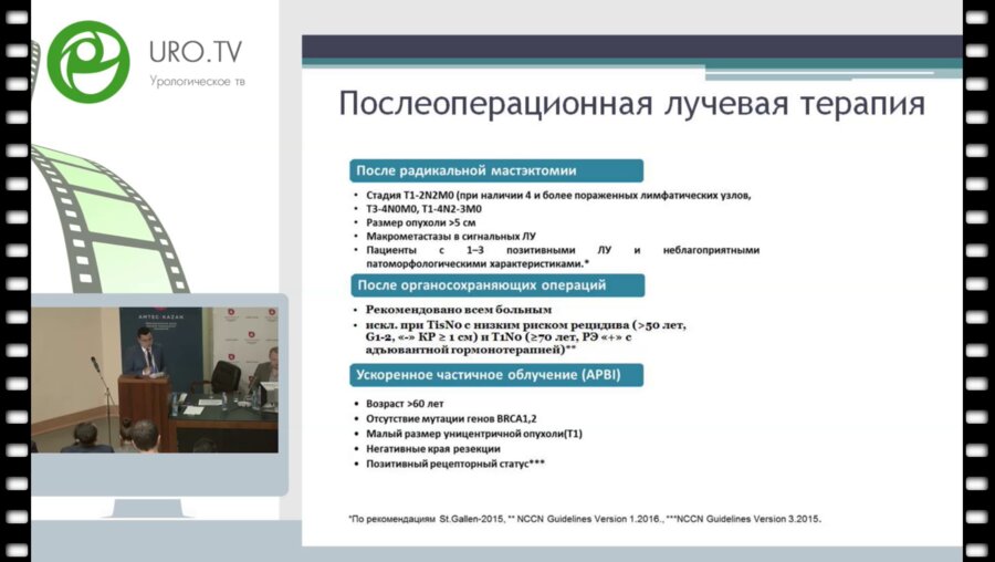Афонин Г.В. - Ускоренные режимы адьювантной лучевой терапии в лечении рака молочной железы