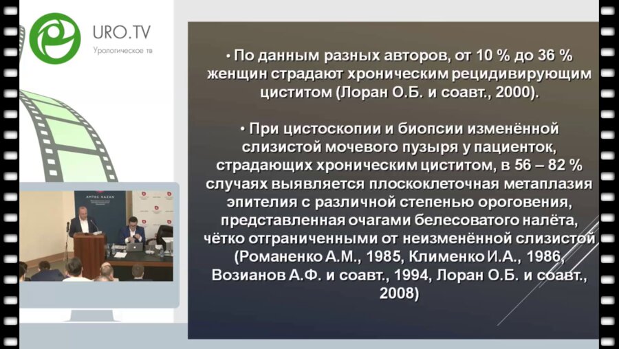 Гоплачев А.А. - Наш опыт лечения лейкоплакии мочевого пузыря у женщин