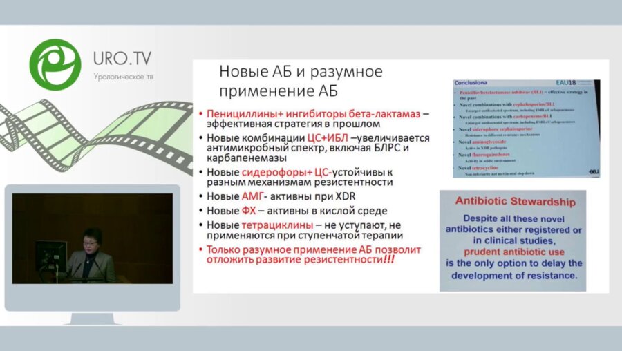 Перепанова Т.С. - Обзор по проблеме Урогенитальные инфекции на ЕАУ-2018г