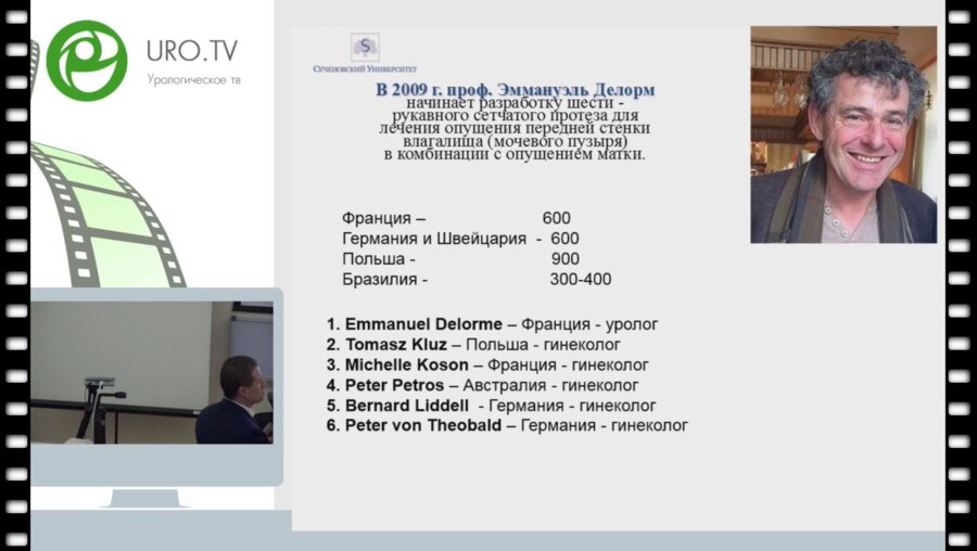 Еникеев М.Э. - Новый подход в лечении урогенитального пролапса