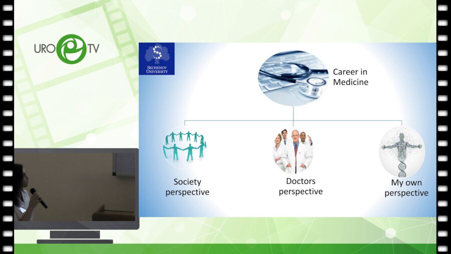 Анна Перекалина - Career in medicine