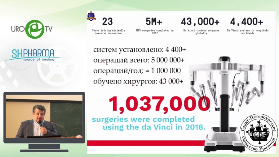 Мосоян М.С - Робот-ассистированные операции в урологии. Что нового