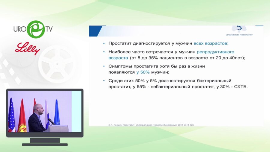 Спивак Л.Г. - Инфекционные обострения хронического простатита - роль и место антибактериальной терапии