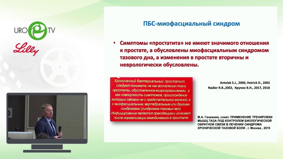 Шпиленя Е.С. - Интегративный подход к лечению симптомов хронической тазовой боли