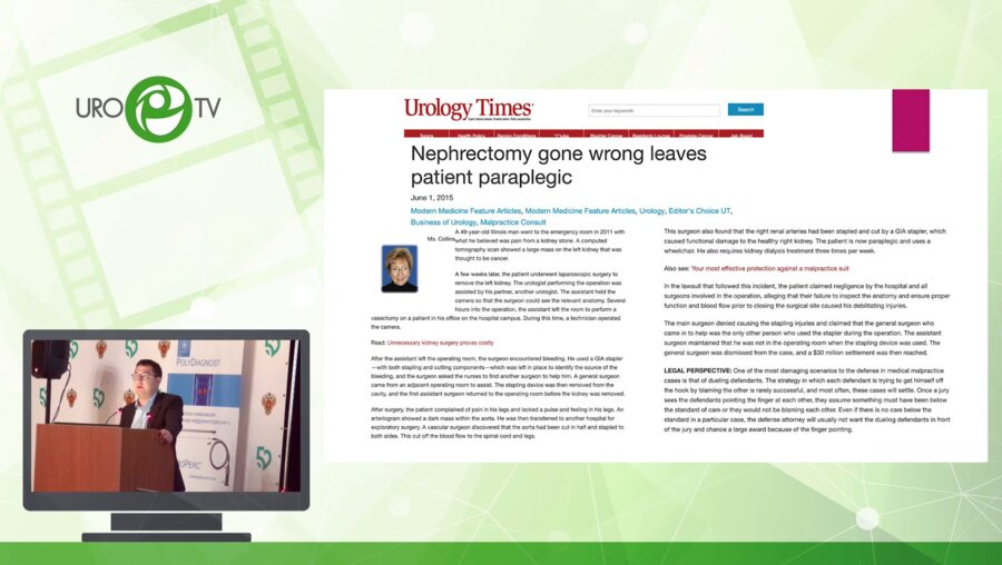 Холтобин Д.П. - Тактика ведения больных с травмой артерии единственной почки