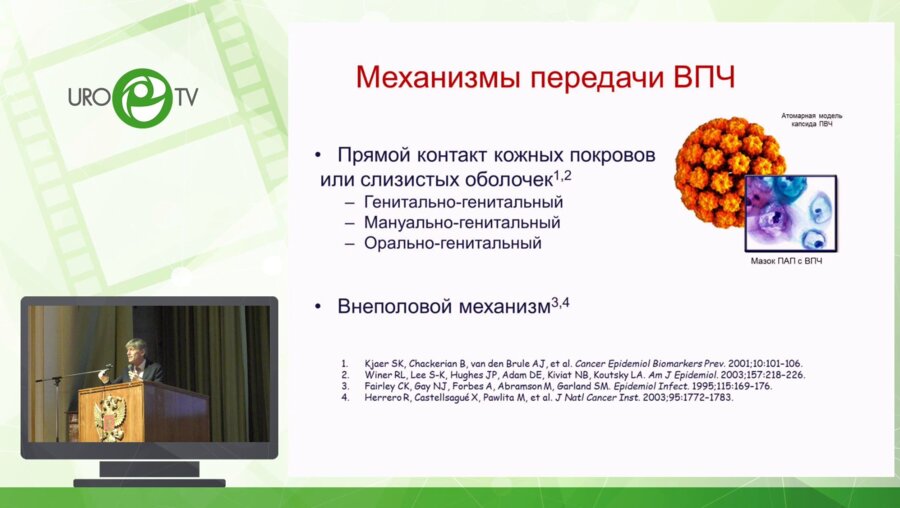 Гаролла А. - Влияние ВПЧ на мужской репродуктивный потенциал