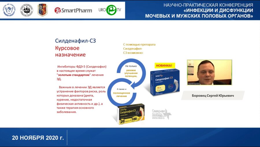 Боровец С.Ю. - Ингибиторы ФДЭ-5 новые возможности в урологической практике