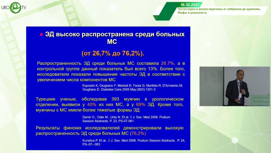 Гамидов С.И. - Андрологические аспекты метаболического синдрома