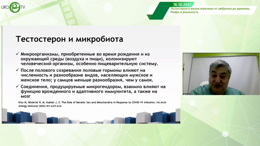 Ибишев Х.С. - Тестостерон и микробиота урогенитального тракта