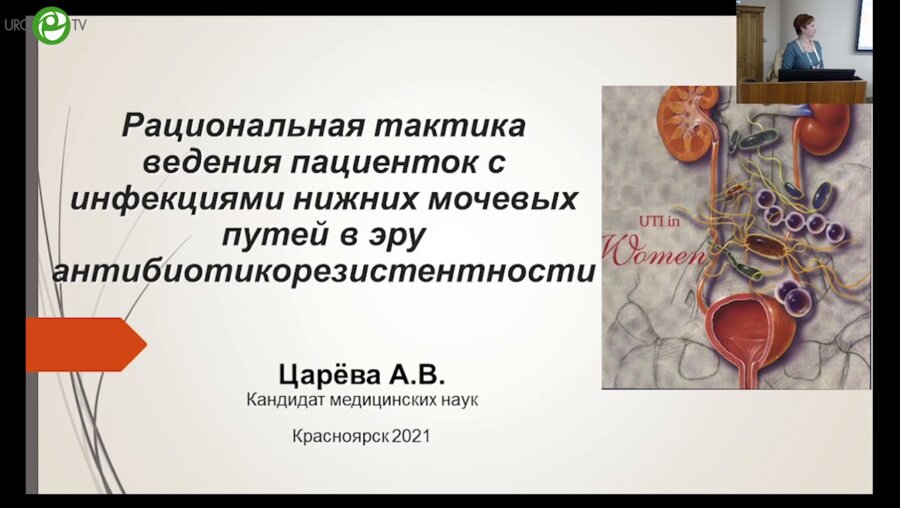 Царёва А.В. - Рациональная тактика ведения пациенток с инфекциями НМП в эру антибиотикорезистентности