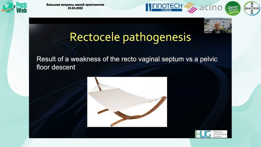 Frederico Ris - Surgical management of rectocele