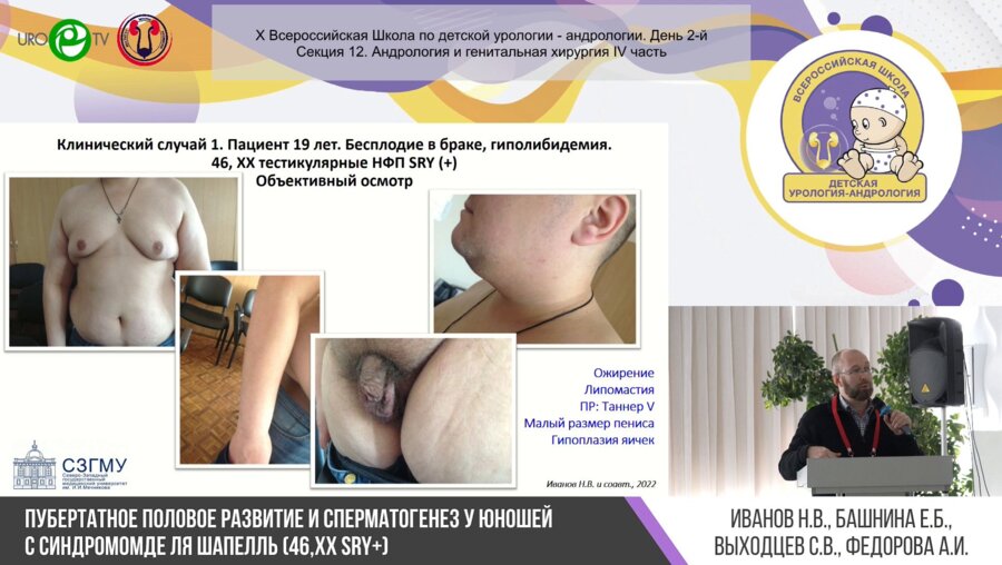 Секция 12. Андрология и генитальная хирургия IV часть