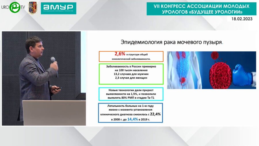 Попов Д.М. - Новое в диагностике и лечении немышечно-инвазивного рака мочевого пузыря