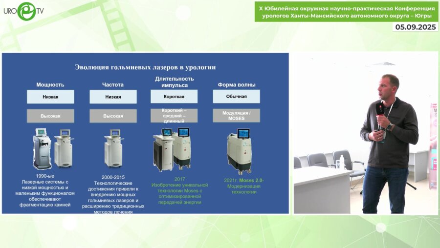 Гоняев А.Р. - Применение лазерных технологий в урологической практике