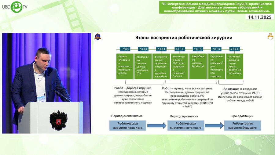 Васильев А.А. - Робот-ассистированная простатэктомия. Идеальная хирургия
