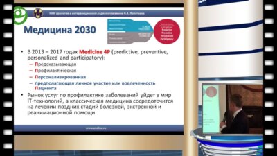 Шадеркин И.А. - mHealth – новые возможности в век развития коммуникационных технологий: готовы ли врачи России к такому кардинальному повороту в своей клинической практике?