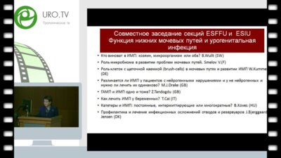 Перепанова Т.С. - Обновления по проблеме: "Инфекции почек, мочевыводящих путей и мужских половых органов" в 2016г.
