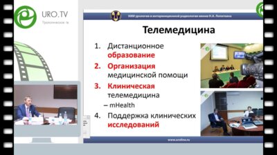 Шадеркин И.А. - Перспективные пути развития медицины - место телемедицинских технологий