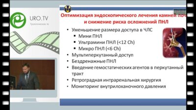 Меринов Д.С. - Современные подходы к эндоскопическому лечению мочекаменной болезни