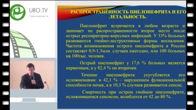 Ананьев В.А. - Лечение гнойного пиелонефрита