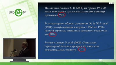 Синельников Л.М. - Ятрогенные стриктуры уретры. Причины, диагностика, патогенез, методы лечения