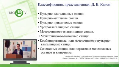 Волокитин  Е.В. - Видеоэндоскопический доступ для коррекции урогенитальных фистул