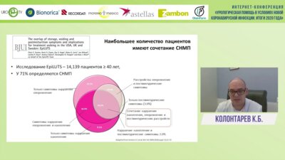 Колонтарев К.Б. - Ранняя терапия СНМП и профилактика риска прогрессии ДГПЖ
