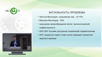Сизякин Д.В. - Сосудистые факторы мужской инфертильности
