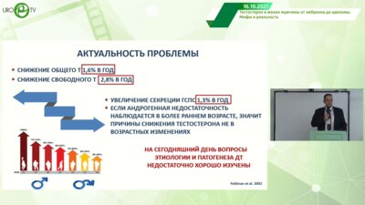 Старцев В.Ю. - Патогенез аденомы предстательной железы и роль тестостерона