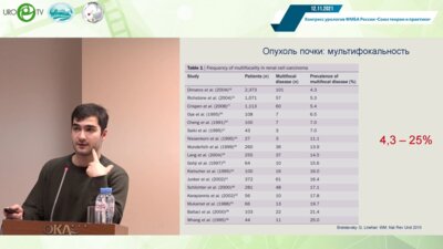 Исаев О.А. - Множественная резекция почки малоинвазивным доступом