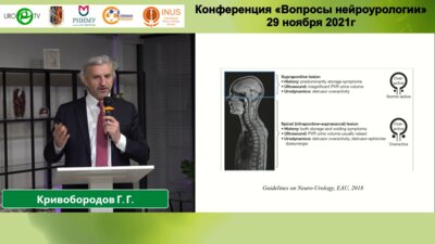 Кривобородов Г. Г. - Учет сопутствующей патологии в подходах к терапии нейрогенных СНМП: обзор международных и национальных рекомендаций