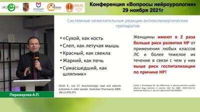 Переверзев А.П. - Антихолинергическая нагрузка - мифы и реальность